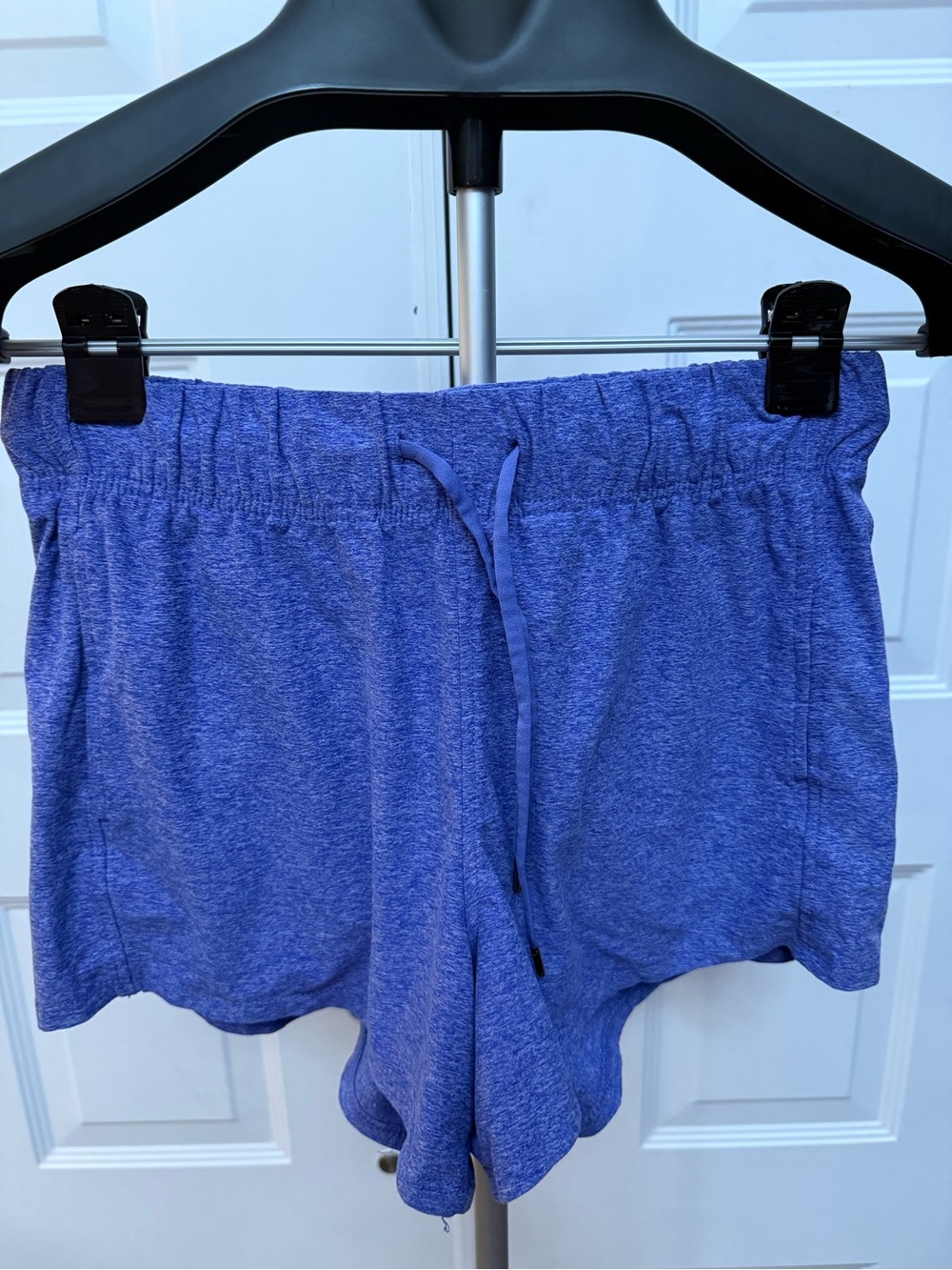 Athletic Works Heathered Lavender Blue Lounge Shorts